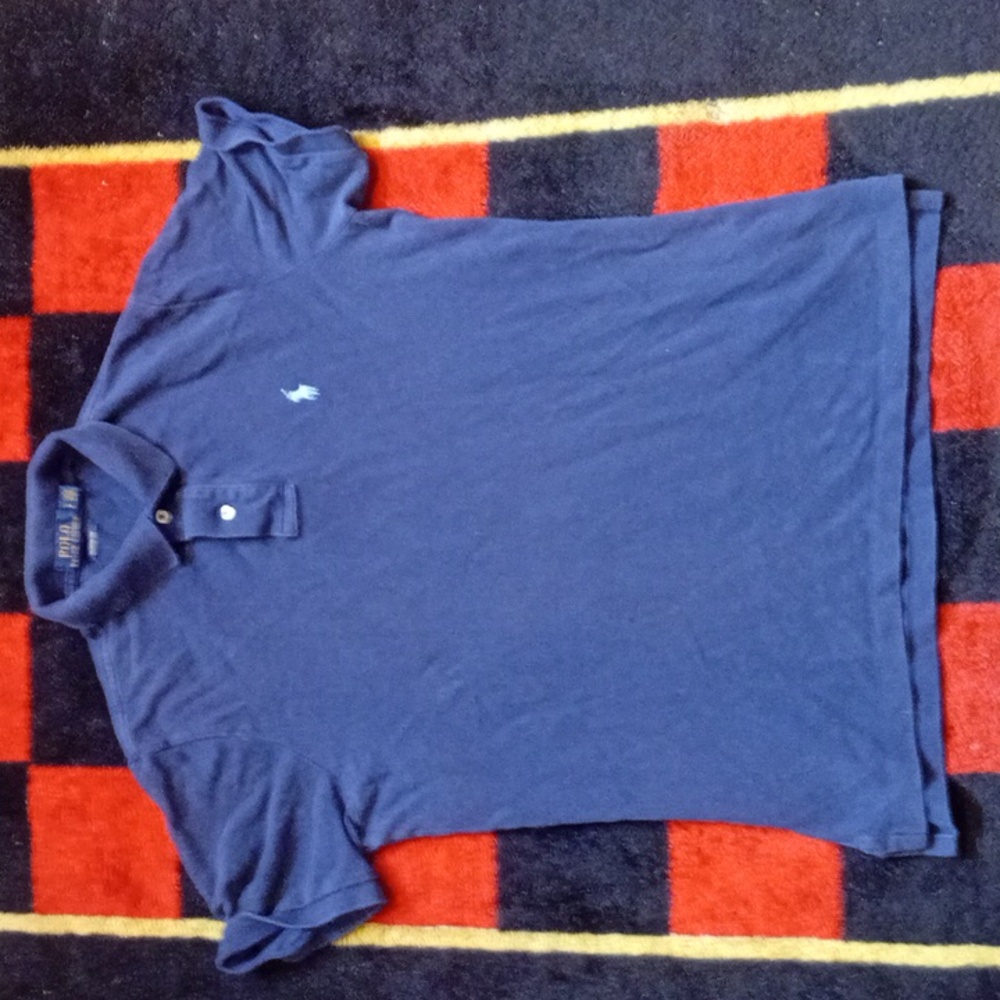 Ralph Lauren Navy Polo Shirt (S)